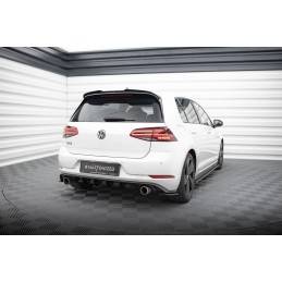 Maxton - Spoiler Cap V.2 Volkswagen Golf 7 R / R-Line / GTI Noir Brillant