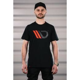 Maxton - Black T-shirt with...