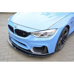 Maxton - Lame du pare-chocs avant / Splitter BMW M4 F82 M-performance Noir Brillant Maxton - Lame du pare-chocs avant / Splitter BMW M4 F82 M-performance Noir Brillant