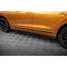 Maxton - Set des diffeuseur des bas de caisse Audi Q8 S-line / SQ8 Mk1 Noir Brillant