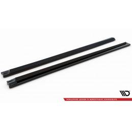 Maxton - Set des diffeuseur des bas de caisse Audi Q8 S-line / SQ8 Mk1 Noir Brillant