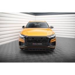 Maxton - Lame du pare-chocs avant / Splitter Audi Q8 S-line / SQ8 Mk1 Noir Brillant Maxton - Lame du pare-chocs avant / Splitter Audi Q8 S-line / SQ8 Mk1 Noir Brillant