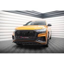Maxton - Lame du pare-chocs avant / Splitter Audi Q8 S-line / SQ8 Mk1 Noir Brillant Maxton - Lame du pare-chocs avant / Splitter Audi Q8 S-line / SQ8 Mk1 Noir Brillant