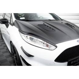 Maxton - Paupieres De Phares V.1 Ford Fiesta ST / ST-Line / Standard Mk7 FL Noir Brillant Maxton - Paupieres De Phares V.1 Ford Fiesta ST / ST-Line / Standard Mk7 FL Noir Brillant