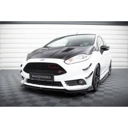 Maxton - Paupieres De Phares V.2 Ford Fiesta ST / ST-Line / Standard Mk7 FL Noir Brillant