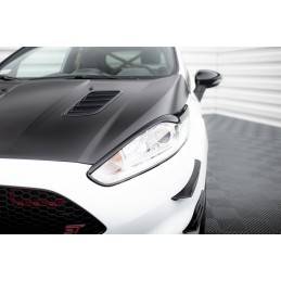 Maxton - Paupieres De Phares V.2 Ford Fiesta ST / ST-Line / Standard Mk7 FL Noir Brillant