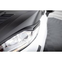 Maxton - Paupieres De Phares V.2 Ford Fiesta ST / ST-Line / Standard Mk7 FL Noir Brillant