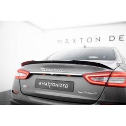 Maxton - BECQUET EXTENSION MASERATI QUATTROPORTE MK.6 AVANT FACELIFT Noir Brillant