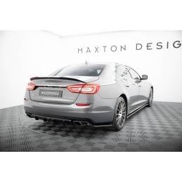 Maxton - LAME DU PARE-CHOCS ARRIERE MASERATI QUATTROPORTE MK.6 AVANT FACELIFT Noir Brillant Maxton - LAME DU PARE-CHOCS ARRIERE MASERATI QUATTROPORTE MK.6 AVANT FACELIFT Noir Brillant