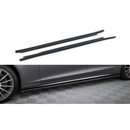 Maxton - SET DES DIFFUSEUR DES BAS DE CAISSE MASERATI QUATTROPORTE MK.6 AVANT FACELIFT Noir Brillant Maxton - SET DES DIFFUSEUR DES BAS DE CAISSE MASERATI QUATTROPORTE MK.6 AVANT FACELIFT Noir Brillant