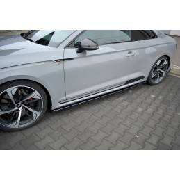 Maxton - Set Des Diffuseur Des Bas De Caisse Audi RS5 Coupe F5 Noir Brillant