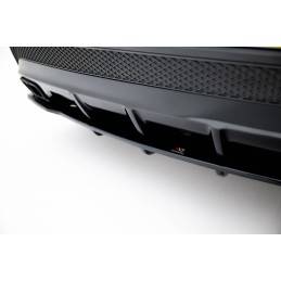 Maxton - CENTRAL Arriere Splitter (avec une barre verticale) V.1 Mercedes-Benz GLA 45 AMG Noir Brillant Maxton - CENTRAL Arriere Splitter (avec une barre verticale) V.1 Mercedes-Benz GLA 45 AMG Noir Brillant