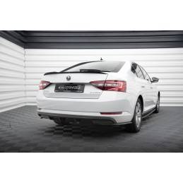 Maxton - Spoiler Cap V.2 Skoda Superb Mk3 / Mk3 FL Hatchback Noir Brillant Maxton - Spoiler Cap V.2 Skoda Superb Mk3 / Mk3 FL Hatchback Noir Brillant
