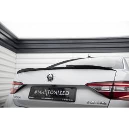 Maxton - Spoiler Cap V.2 Skoda Superb Mk3 / Mk3 FL Hatchback Noir Brillant Maxton - Spoiler Cap V.2 Skoda Superb Mk3 / Mk3 FL Hatchback Noir Brillant