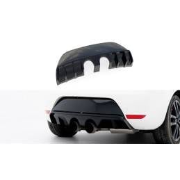 Maxton - RAJOUT DU PARE-CHOCS ARRIERE Seat Leon 2 Cupra/ Fr Noir Brillant