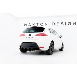 Maxton - RAJOUT DU PARE-CHOCS ARRIERE Seat Leon 2 Cupra/ Fr Noir Brillant Maxton - RAJOUT DU PARE-CHOCS ARRIERE Seat Leon 2 Cupra/ Fr Noir Brillant