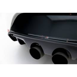 Maxton - RAJOUT DU PARE-CHOCS ARRIERE Seat Leon 2 Cupra/ Fr Noir Brillant Maxton - RAJOUT DU PARE-CHOCS ARRIERE Seat Leon 2 Cupra/ Fr Noir Brillant