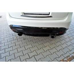 Maxton - CENTRAL ARRIÈRE SPLITTER INFINITI QX70 Noir Brillant