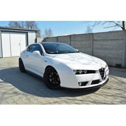 Maxton - RAJOUTS DES BAS DE CAISSE POUR Alfa Romeo Brera Noir Brillant