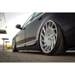 Maxton - RAJOUTS DES BAS DE CAISSE POUR AUDI A6 C6 S-LINE (AVANT FACELIFT/FACELIFT) Noir Brillant Maxton - RAJOUTS DES BAS DE CAISSE POUR AUDI A6 C6 S-LINE (AVANT FACELIFT/FACELIFT) Noir Brillant