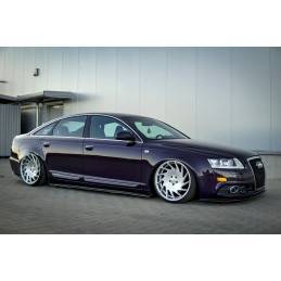 Maxton - RAJOUTS DES BAS DE CAISSE POUR AUDI A6 C6 S-LINE (AVANT FACELIFT/FACELIFT) Noir Brillant Maxton - RAJOUTS DES BAS DE CAISSE POUR AUDI A6 C6 S-LINE (AVANT FACELIFT/FACELIFT) Noir Brillant