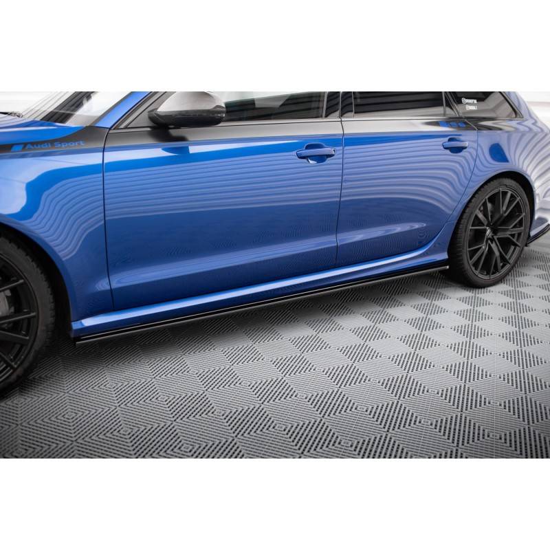 Maxton - Rajouts Des Bas De Caisse Pour Audi RS6 C7 / C7 FL Noir Brillant Maxton - Rajouts Des Bas De Caisse Pour Audi RS6 C7 / C7 FL Noir Brillant
