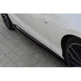 Maxton - RAJOUTS DES BAS DE CAISSE POUR BMW 1 F21 M135i / M140i / M-Pack Noir Brillant