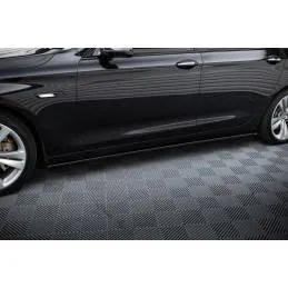 Maxton - RAJOUTS DES BAS DE CAISSE POUR BMW 5 GT F07 Noir Brillant