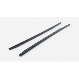 Maxton - RAJOUTS DES BAS DE CAISSE POUR BMW 5 GT F07 Noir Brillant