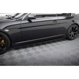 Maxton - RAJOUTS DES BAS DE CAISSE POUR BMW 6 E63 / E64 (AVANT FACELIFT) Noir Brillant