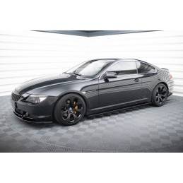 Maxton - RAJOUTS DES BAS DE CAISSE POUR BMW 6 E63 / E64 (AVANT FACELIFT) Noir Brillant Maxton - RAJOUTS DES BAS DE CAISSE POUR BMW 6 E63 / E64 (AVANT FACELIFT) Noir Brillant