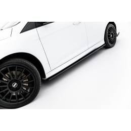 Maxton - Rajouts Des Bas De Caisse Pour Ford Focus ST / ST-Line Mk3 / Mk3 FL Hatchback / Estate Noir Brillant