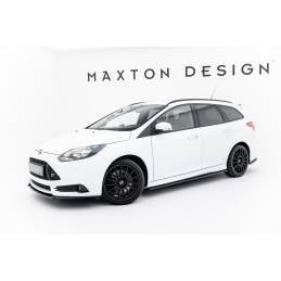 Maxton - Rajouts Des Bas De Caisse Pour Ford Focus ST / ST-Line Mk3 / Mk3 FL Hatchback / Estate Noir Brillant Maxton - Rajouts Des Bas De Caisse Pour Ford Focus ST / ST-Line Mk3 / Mk3 FL Hatchback / Estate Noir Brillant