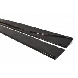 Maxton - RAJOUTS DES BAS DE CAISSE MASERATI GRANTURISMO 2007-2011 Noir Brillant