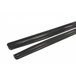 Maxton - RAJOUTS DES BAS DE CAISSE POUR MERCEDES CL-CLASS C215 Noir Brillant