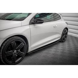 Maxton - RAJOUTS DES BAS DE CAISSE POUR VW SCIROCCO R Noir Brillant