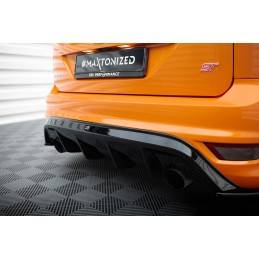 Maxton - Rajout Du Pare-Chocs Arriere Ford Focus ST Mk2 FL Noir Brillant
