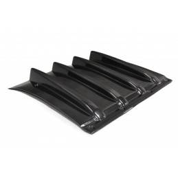 Maxton - RAJOUT DU PARE-CHOCS ARRIERE HONDA CIVIC IX TYPE R Noir Brillant