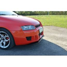 Maxton - LAME DU PARE-CHOCS AVANT STILO SCHUMACHER VERSION Noir Brillant