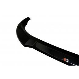 Maxton - LAME DU PARE-CHOCS AVANT STILO SCHUMACHER VERSION Noir Brillant