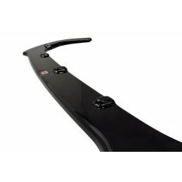 Maxton - Lame Du Pare-Chocs Avant V.2 Peugeot RCZ Mk1 Noir Brillant