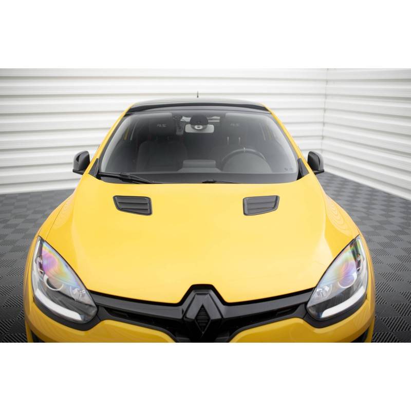 Maxton - Vents Capot Noir Brillant