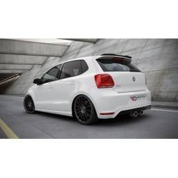 Maxton - BECQUET EXTENSION VW POLO MK5 GTI / R-LINE Noir Brillant