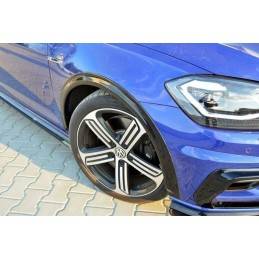 Maxton - Set Des Extensions VW Golf 7 R / R-Line Facelift Noir Brillant
