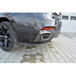 Maxton - LAME DU PARE CHOCS ARRIERE BMW X6 F16 MPACK Noir Brillant