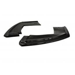 Maxton - LAME DU PARE CHOCS ARRIERE BMW X6 F16 MPACK Noir Brillant