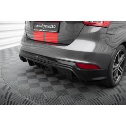 Maxton - Rajout Du Pare-Chocs Arriere Ford Focus ST Mk3 FL (RS-Look) Noir Brillant Maxton - Rajout Du Pare-Chocs Arriere Ford Focus ST Mk3 FL (RS-Look) Noir Brillant