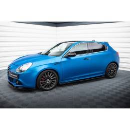 Maxton - RAJOUTS DES BAS DE CAISSE POUR V.1 Alfa Romeo Giulietta Noir Brillant