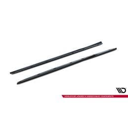 Maxton - RAJOUTS DES BAS DE CAISSE POUR V.1 Alfa Romeo Giulietta Noir Brillant