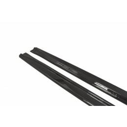 Maxton - RAJOUTS DES BAS DE CAISSE POUR CITROEN DS5 FACELIFT, PREFACE Noir Brillant